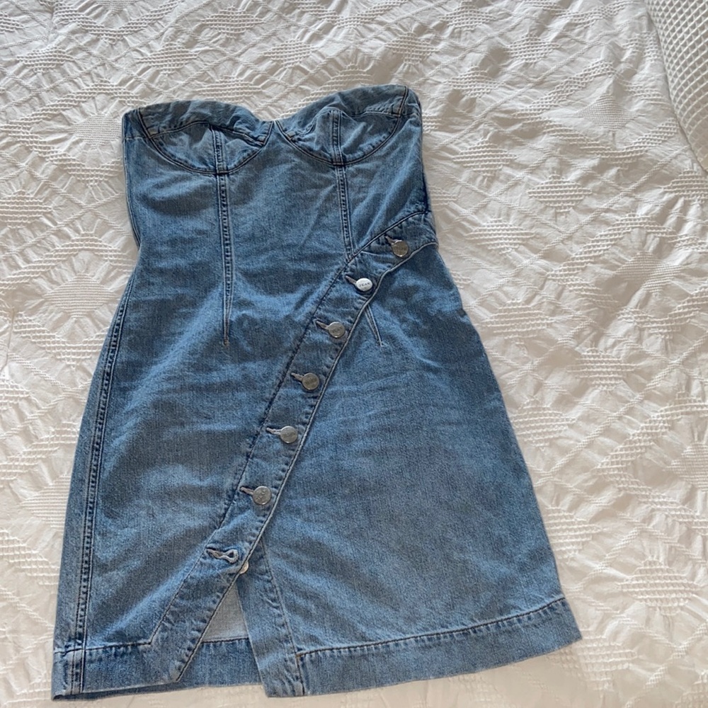 Jean Atelier Bustier Dress